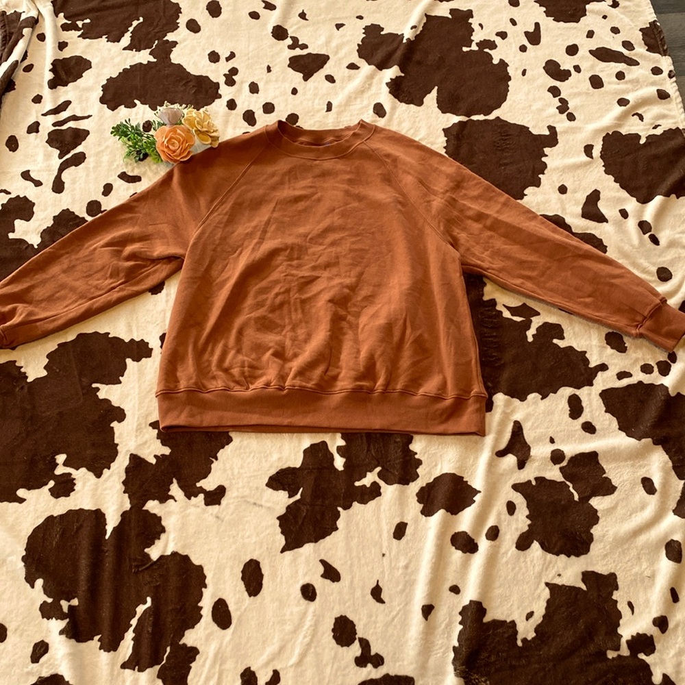 CREW NECK WOMENS SQUASH ORANGE